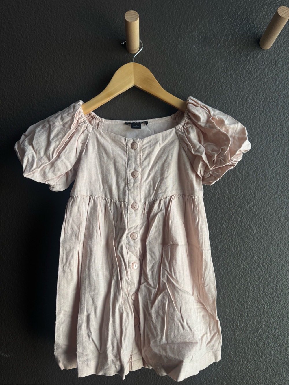 Something Navy Blush Pink Button-Front Top